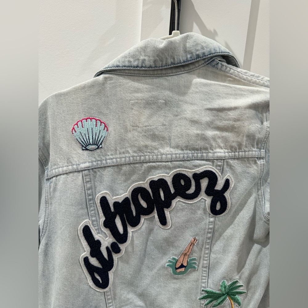 Rails X-Small St Tropez Denim Jacket. - image 8
